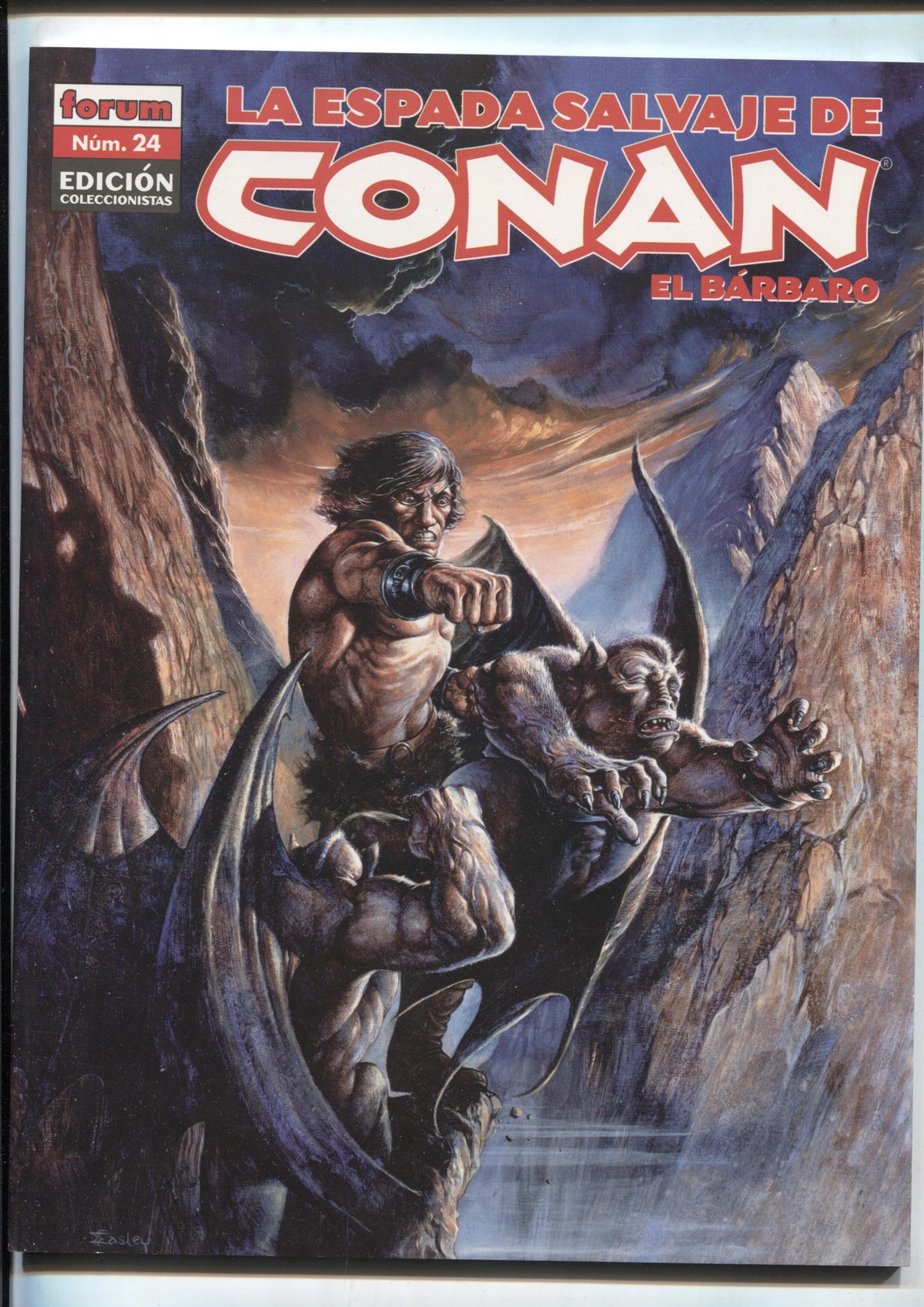 La Espada Salvaje de Conan volumen 1 tercera edicion numero 24: Los habitantes de las cavernas