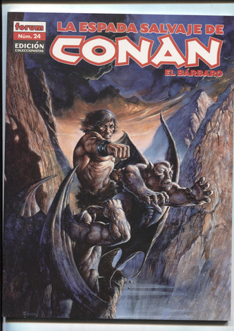 La Espada Salvaje de Conan volumen 1 tercera edicion numero 24: Los habitantes de las cavernas