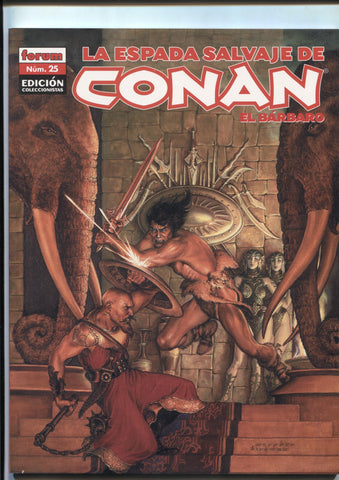 La Espada Salvaje de Conan volumen 1 tercera edicion numero 25: La isla del cazador