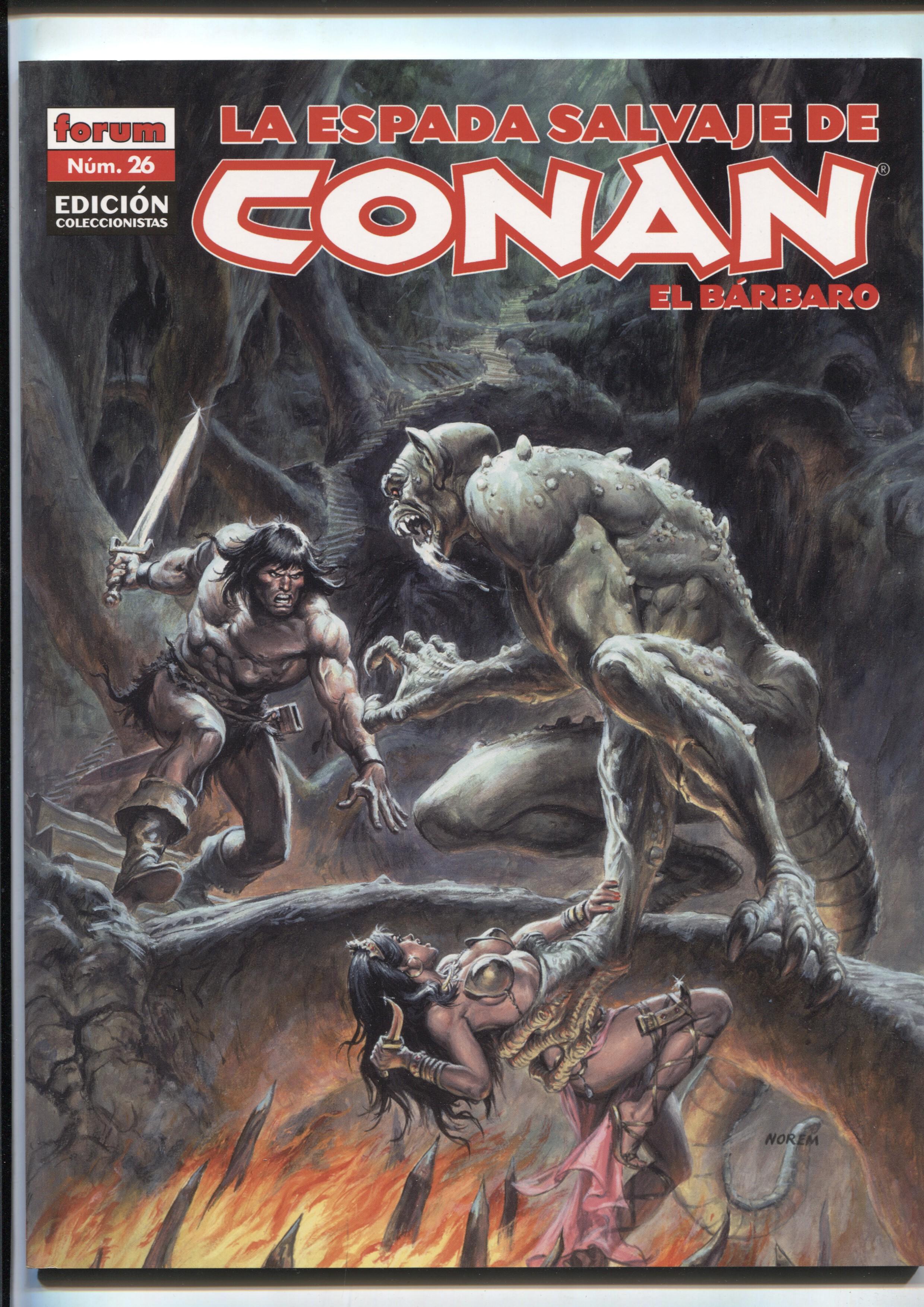 La Espada Salvaje de Conan volumen 1 tercera edicion numero 26: En la montaña del dios luna