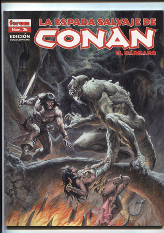 La Espada Salvaje de Conan volumen 1 tercera edicion numero 26: En la montaña del dios luna