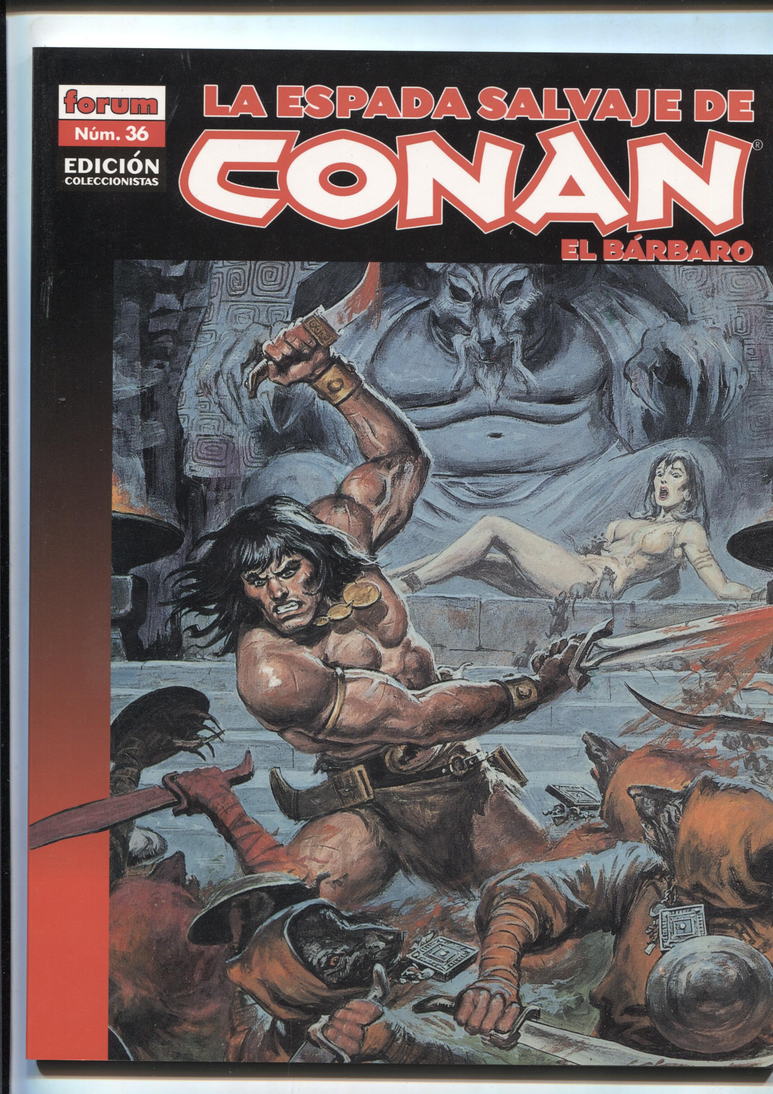 La Espada Salvaje de Conan volumen 1 tercera edicion numero 36: la noche de la rata