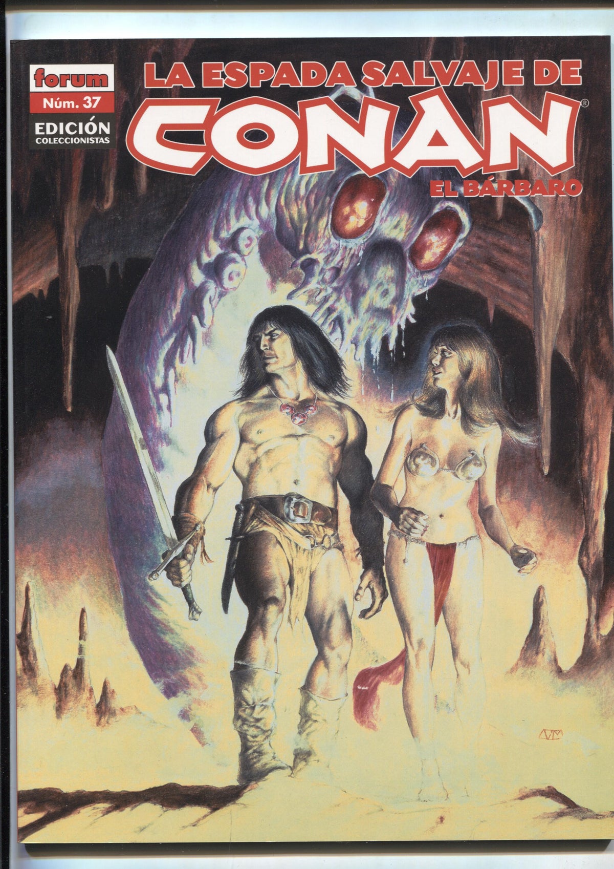 La Espada Salvaje de Conan volumen 1 tercera edicion numero 37: Los enanos de la muerte de Estigia