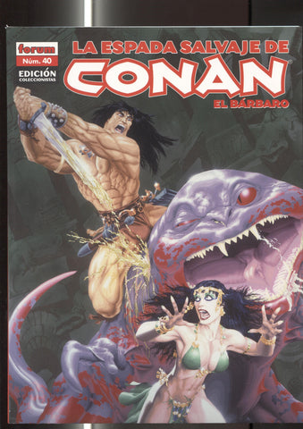 La Espada Salvaje de Conan volumen 1 tercera edicion numero 40: El rubi sangriento de la muerte