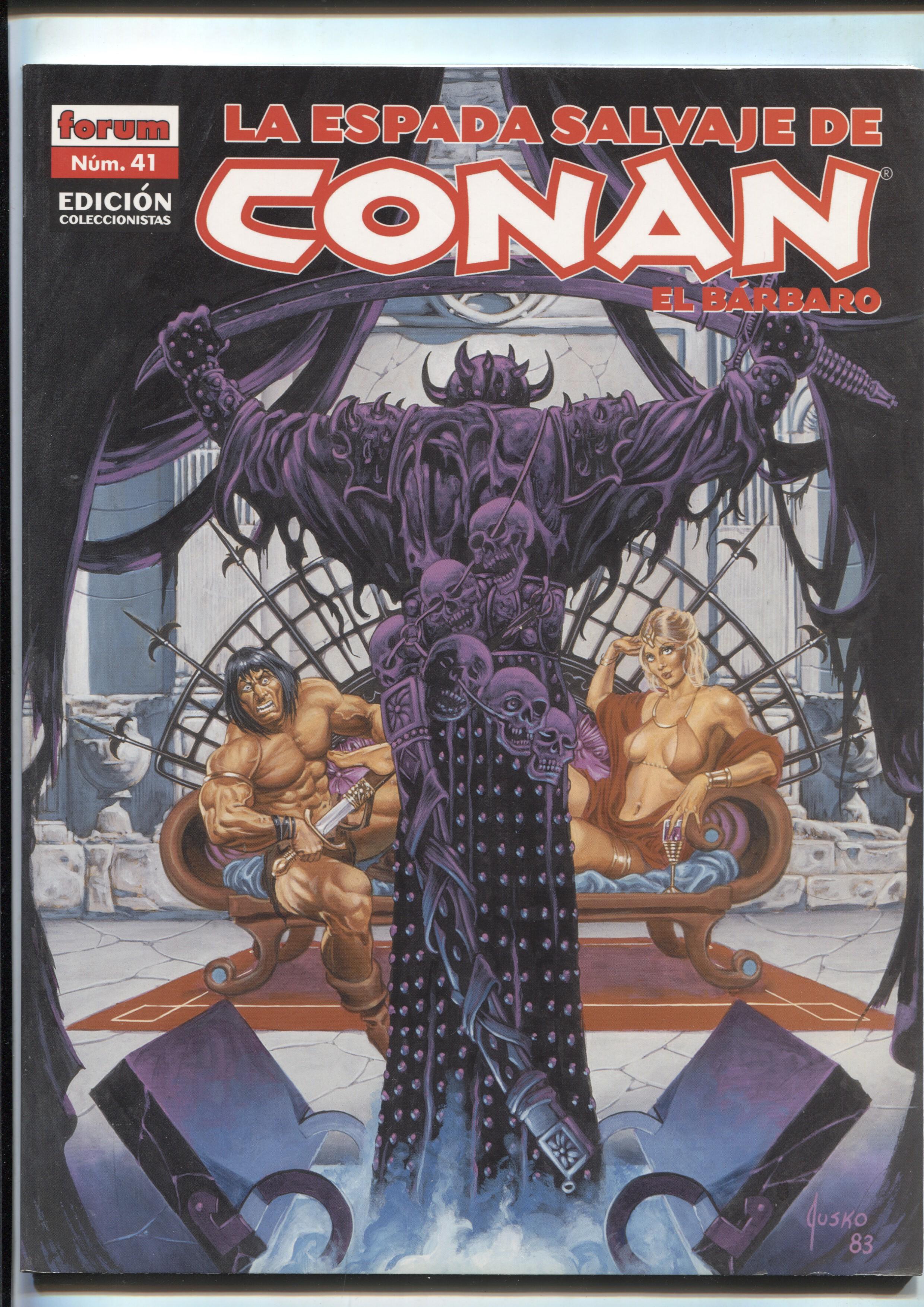 La Espada Salvaje de Conan volumen 1 tercera edicion numero 41: El informador