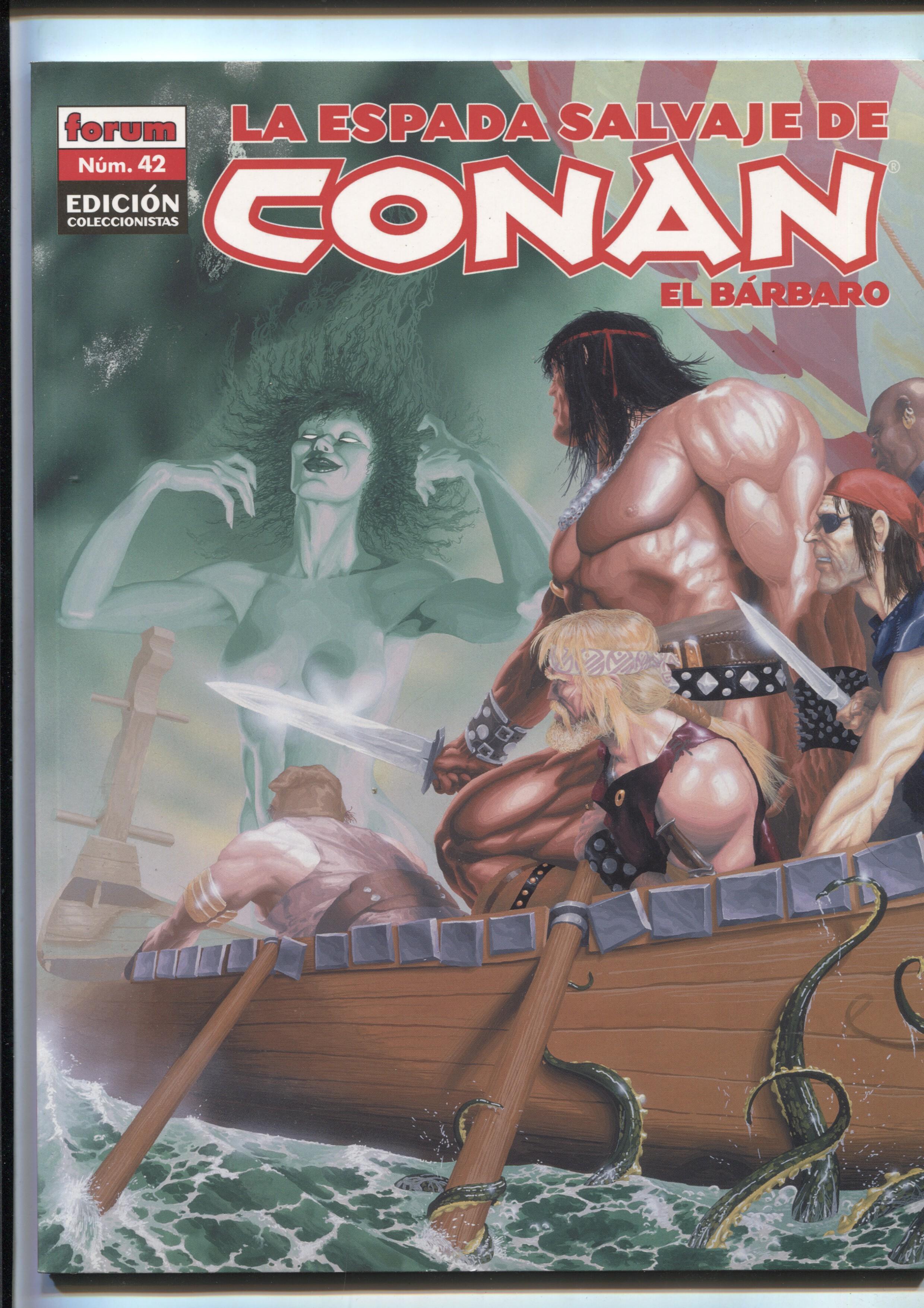La Espada Salvaje de Conan volumen 1 tercera edicion numero 42: la sirena