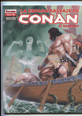 La Espada Salvaje de Conan volumen 1 tercera edicion numero 42: la sirena