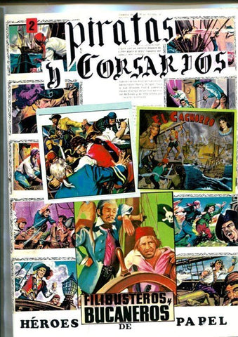 Facsimil: Heroes de Papel: Piratas y Corsarios numero 02: Mascara roja