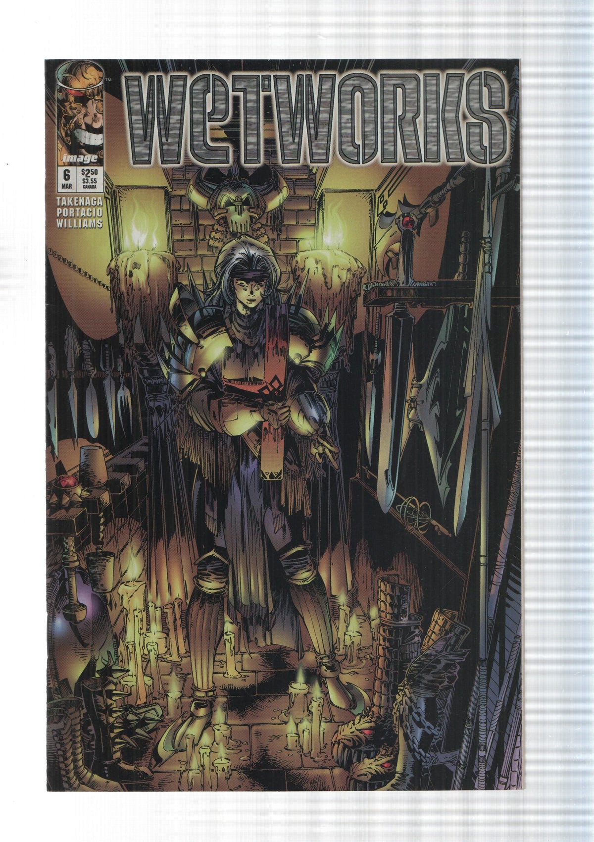 Image Comics: Wetworks num 6. Takenaga, Portacio, Williams