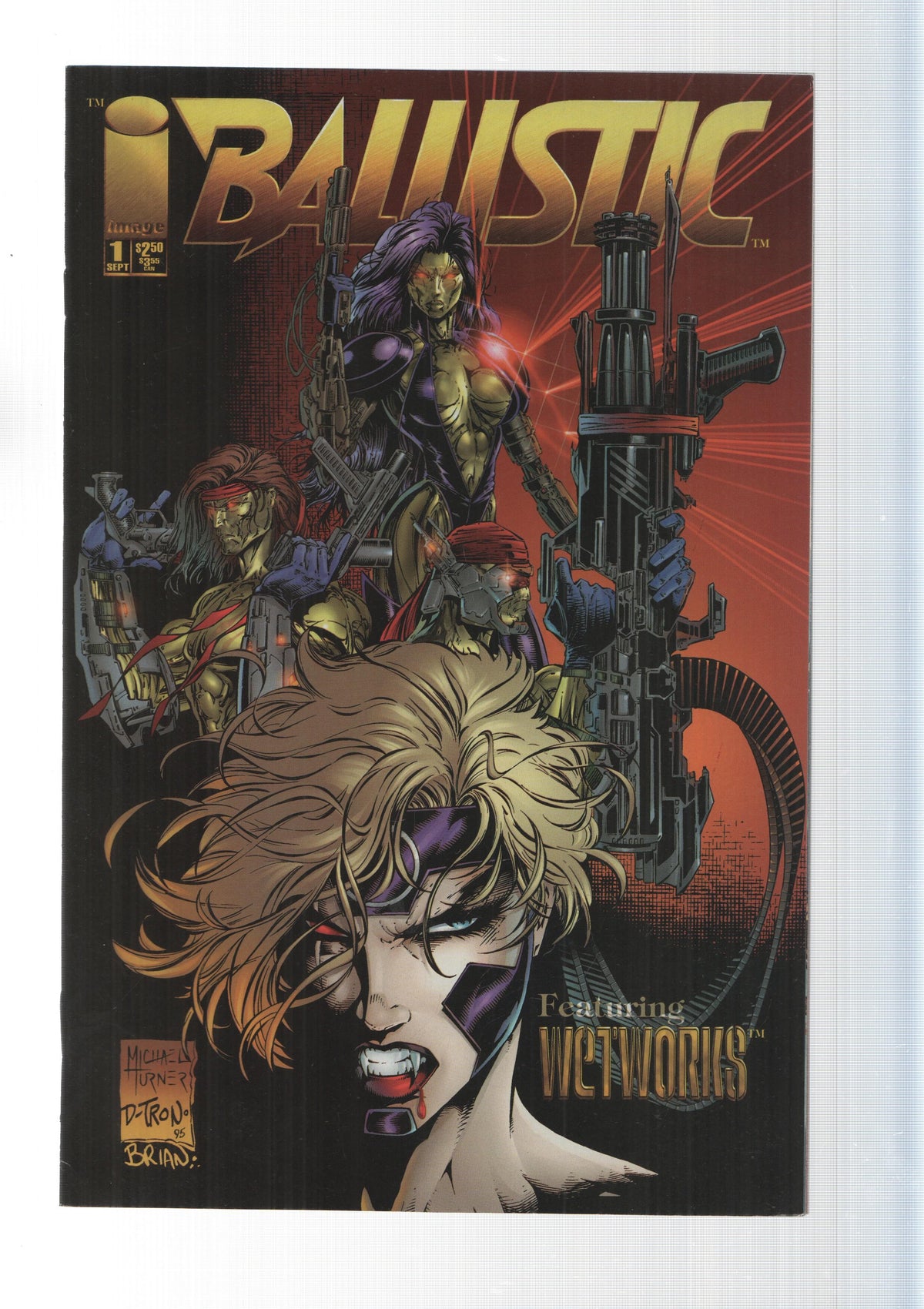 Image Comics: Ballistic num 1, vol. 1 - Featuring Wetworks