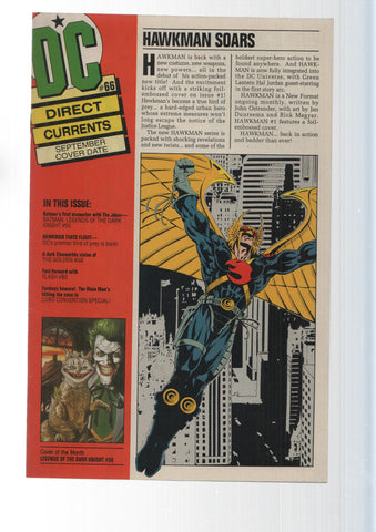 DC: Direct Currents num 66 - cover of the Month Legends of the Dark Knight 50