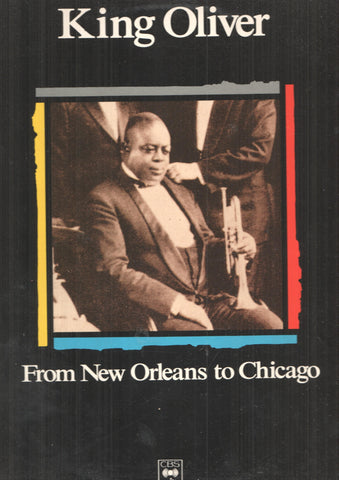 LP: Maestros del Jazz. From New Orleans to Chicago, King Oliver. Planeta-Agostini