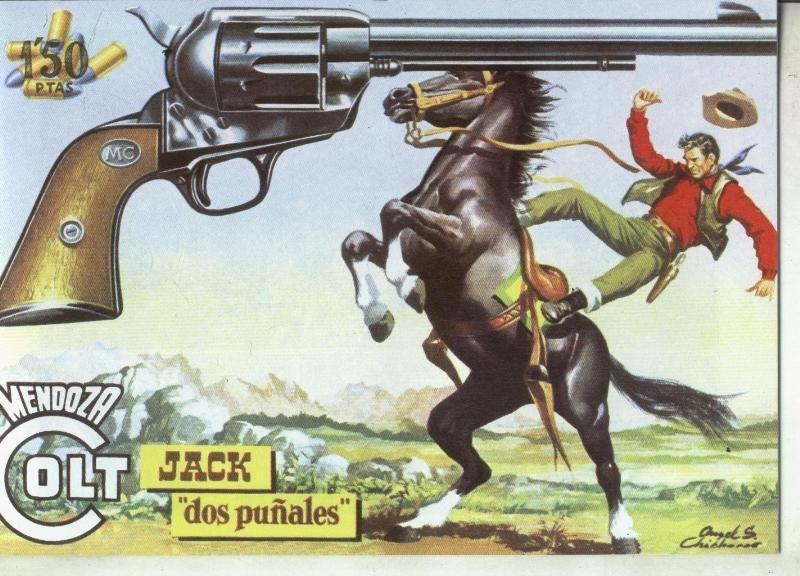 Facsimil: Mendoza Colt numero 040: Jack dos puñaes