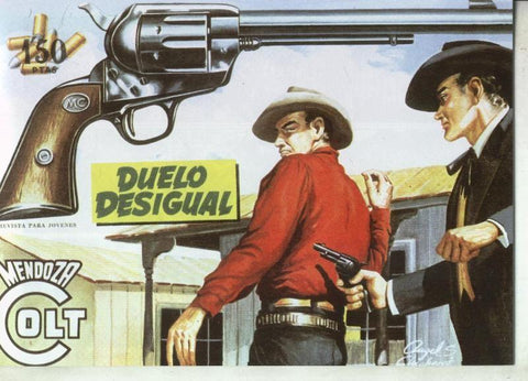 Facsimil: Mendoza Colt numero 045: Duelo desigual