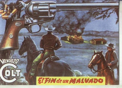 Facsimil: Mendoza Colt numero 046: El fin de un malvado