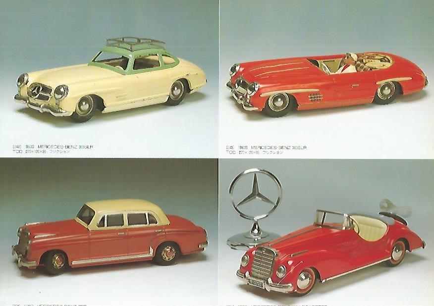 LAMINA / SHEET 50: MERCEDES BENZ 300SLR TCO. 1950s/ MERCEDES BENZ 220s. 1940s/ MERCEDES BENZ 500K ROADSTERE. 1930s