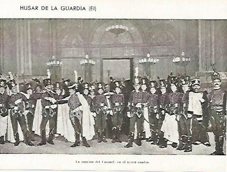 LAMINA 2756: La Cancion del Coronel de El Husar de la Guardia