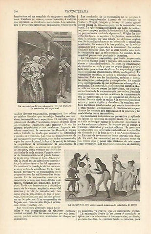LAMINA ESPASA 4663: La vacunacion de emigrantes