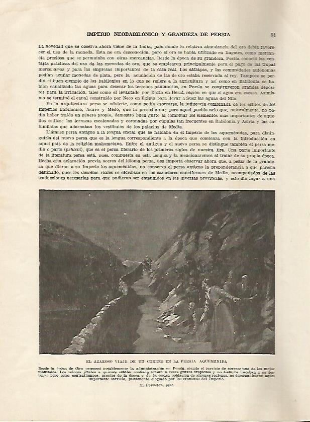 LAMINA 5027: Un correo en la Persia aquemenida