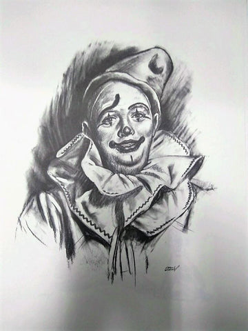 Laminas Carlos Freixas: PAYASOS, Numero 01: PAYASO BLANCO (Serie Estudios 11 )