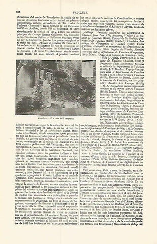LAMINA ESPASA 17359: La casa del Petrarca por Vaucluse