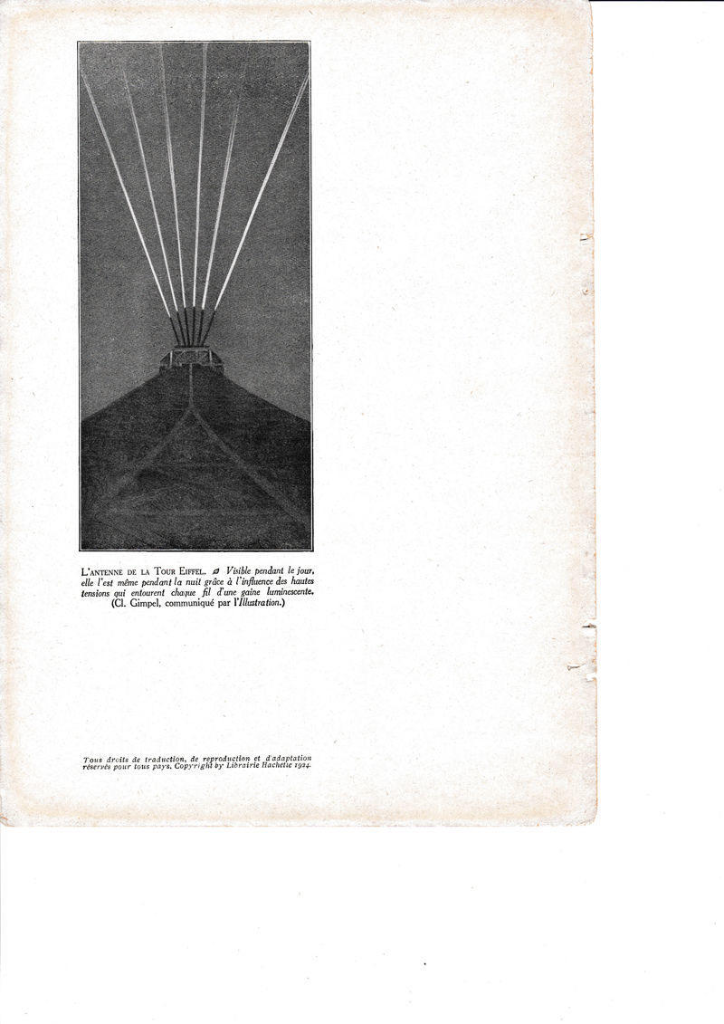 LAMINA 30206: L Antenne de la Tour Eiffel