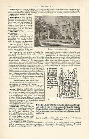 LAMINA ESPASA 6706: Jardin de las escuelas en Rolduc Holanda