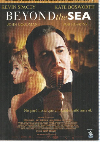 Poster de pelicula: Beyond the sea. Kevin Space, Kate Bosworth, John Goofman, Bob Hoskins