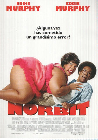 Poster de pelicula: Norbit. Dirigida por Brian Robbins. Eddie Murphy