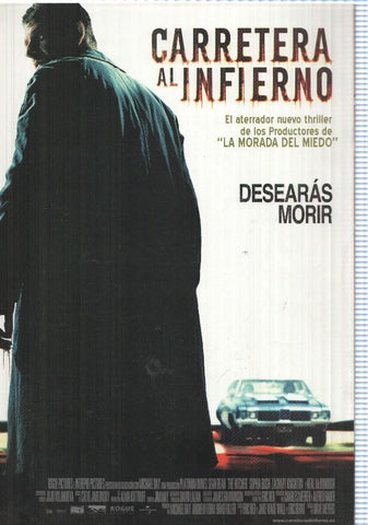 Poster pelicula: Carretera al infierno, dirigida por Dave Meyers. Sean Bean, Sophia Bush, Zachary Knighton, Neal McDonough