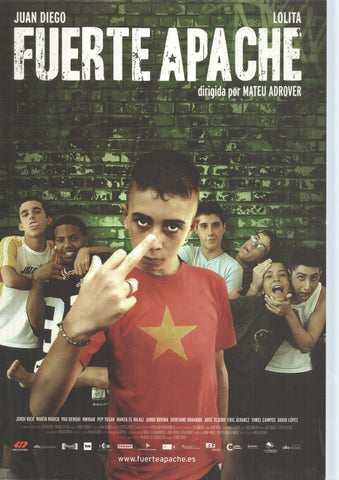 Poster de pelicula: Fuerte Apache, dirigida por Mateu Adrover. Juan Diego, Lolita