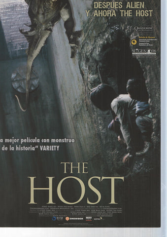 Poster de la pelicula: The Host. Dirigida por Joon-Ho Bong con Kang-ho Song, Hee-Bong Byun, A-Sung Ko