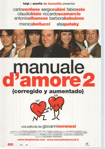 Poster de la pelicula: Manuale damore 2. Una pelicula de Giova Veronesi con Carlo Verdone, Sergio Rubini Fabio Volo