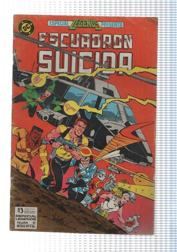 Zinco: Escuadron Suicida Especial Legends num 2 - Prueba de sangre. DC