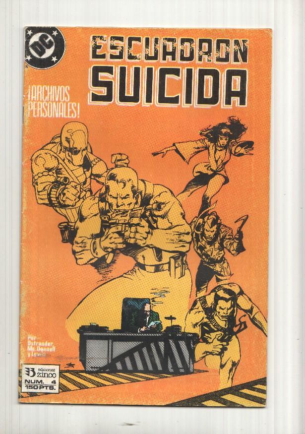 Zinco: Escuadron Suicida num 4 - Archivos  personales. DC