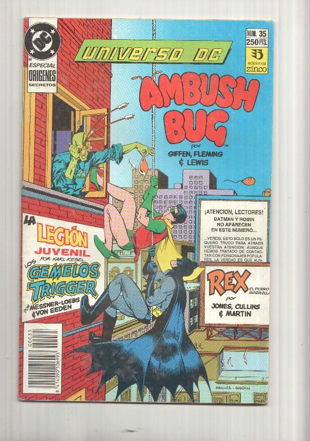 Zinco: Universo DC num 35 - El Origen secreto de Ambush Bug