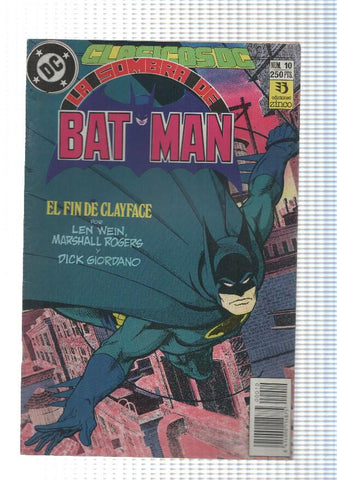 Zinco: Clasicos DC num 10, La Sombra de Batman - Si un hombre hecho de arcilla. DC