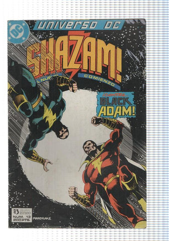 Zinco: Universo DC num 13, Shazam - A de resistencia y z de poder. DC