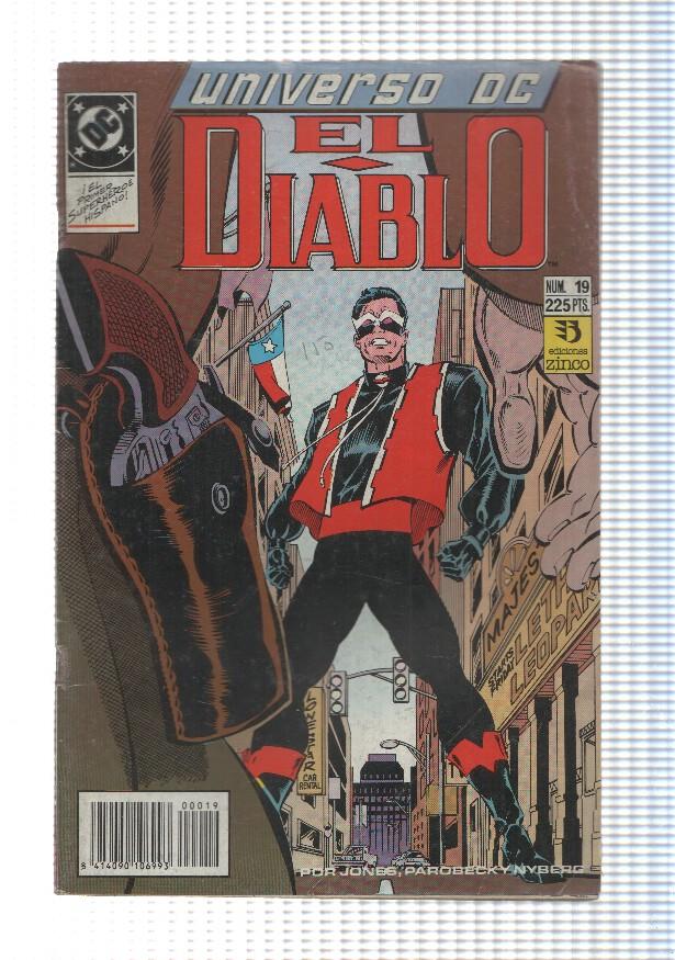 Zinco: Universo DC num 19, El Diablo - El Diablo en las calles. DC