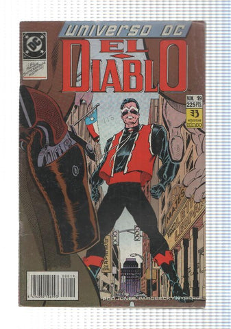 Zinco: Universo DC num 19, El Diablo - El Diablo en las calles. DC
