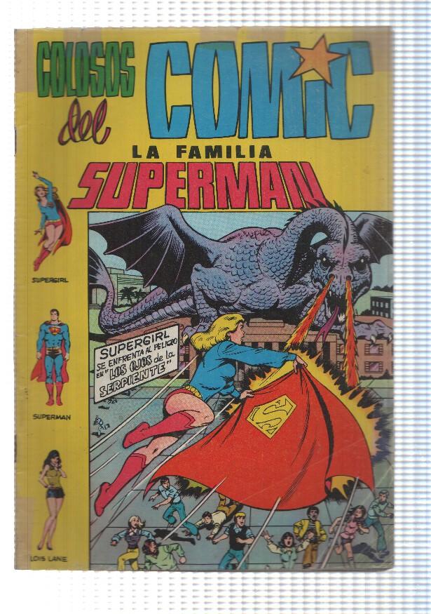 Valenciana: La Familia Superman num 3, Colosos del Comic - Los ojos de la serpiente