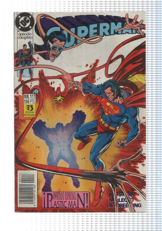 Zinco: Superman num 117 - Estirando mas el brazo que la manga. DC
