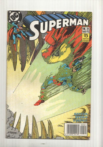Zinco: Superman num 81 - Cementerio. DC