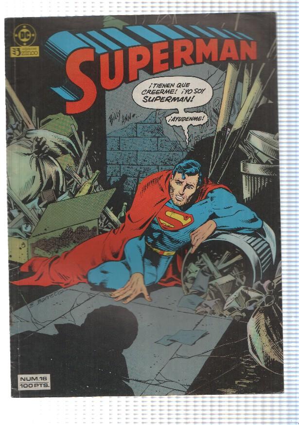 Zinco: Superman num 16 - Como esconder a Superman. DC