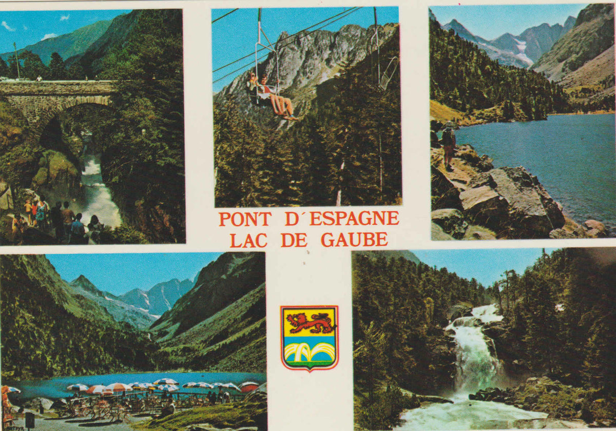 POSTAL 62491 : Puente de España. Pirineo ded Francia