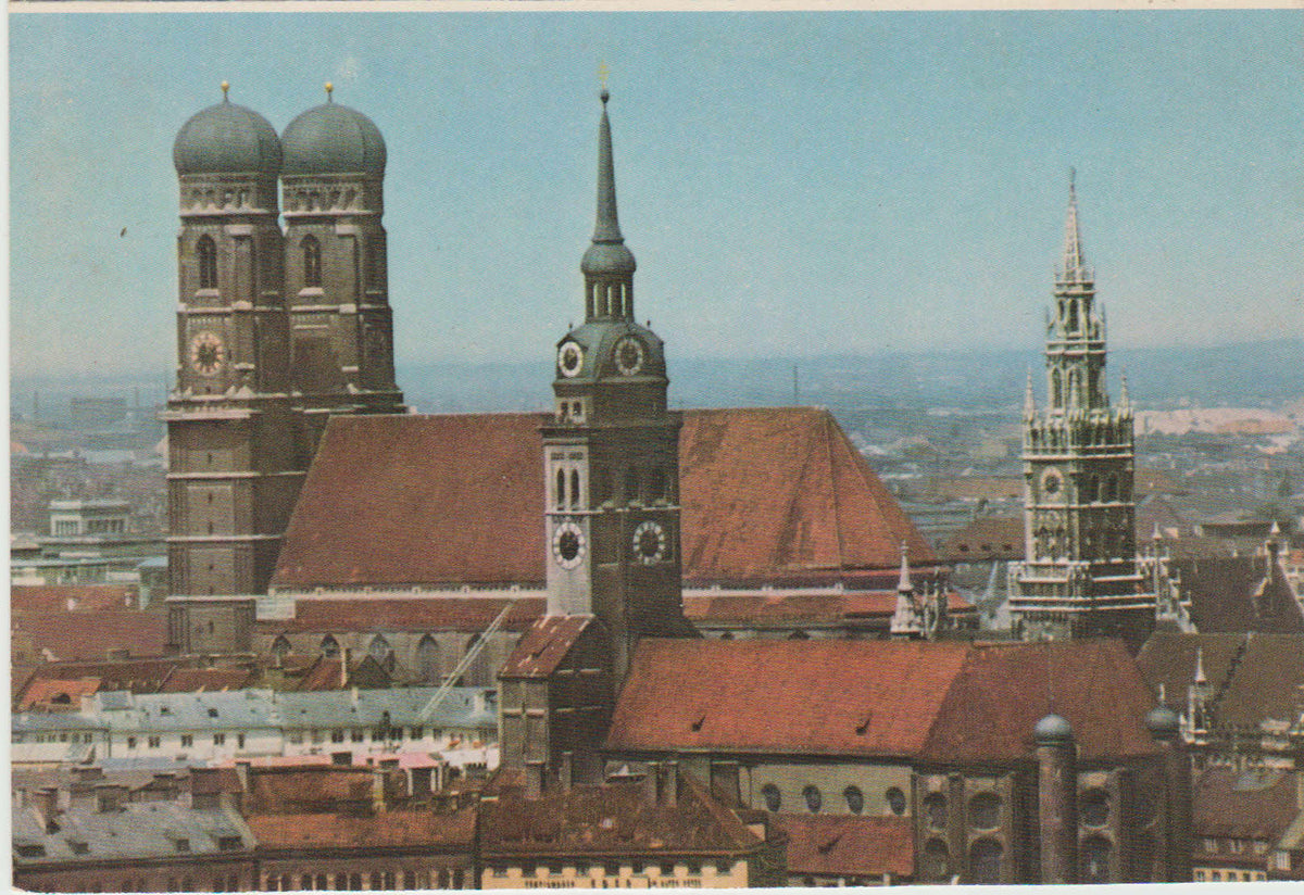POSTAL 62506 : Iglesia de nuestra señora “Alter Peter”. Munich. Alemania