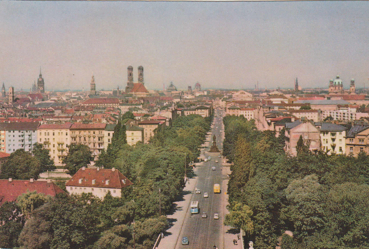 POSTAL 62507 : Calle Maximiliano. Munich. Alemania