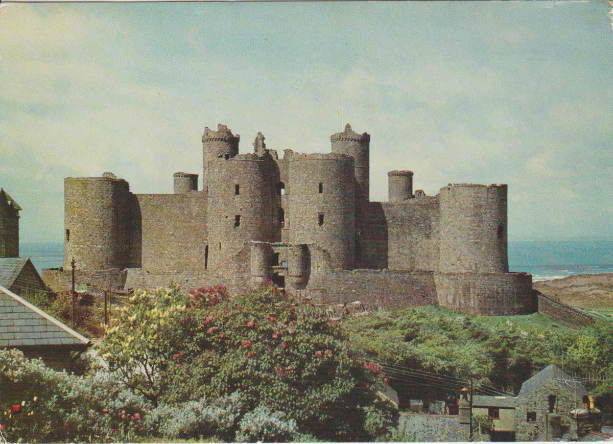 POSTAL 62515: Castillo de Harlech. Gwynedd. Gales