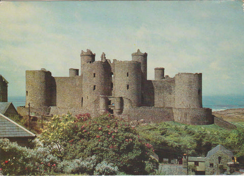 POSTAL 62515: Castillo de Harlech. Gwynedd. Gales