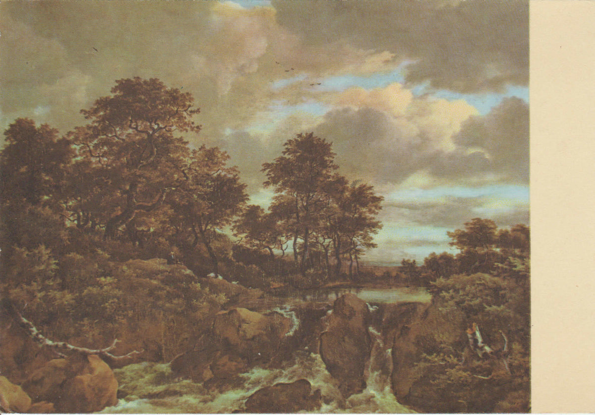 POSTAL 62519: Paisaje. Galeria Degli Uffizi. Florencia. Italia